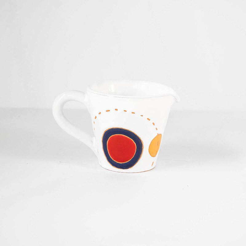 Bricco latte - circle - Ceramiche San Rocco